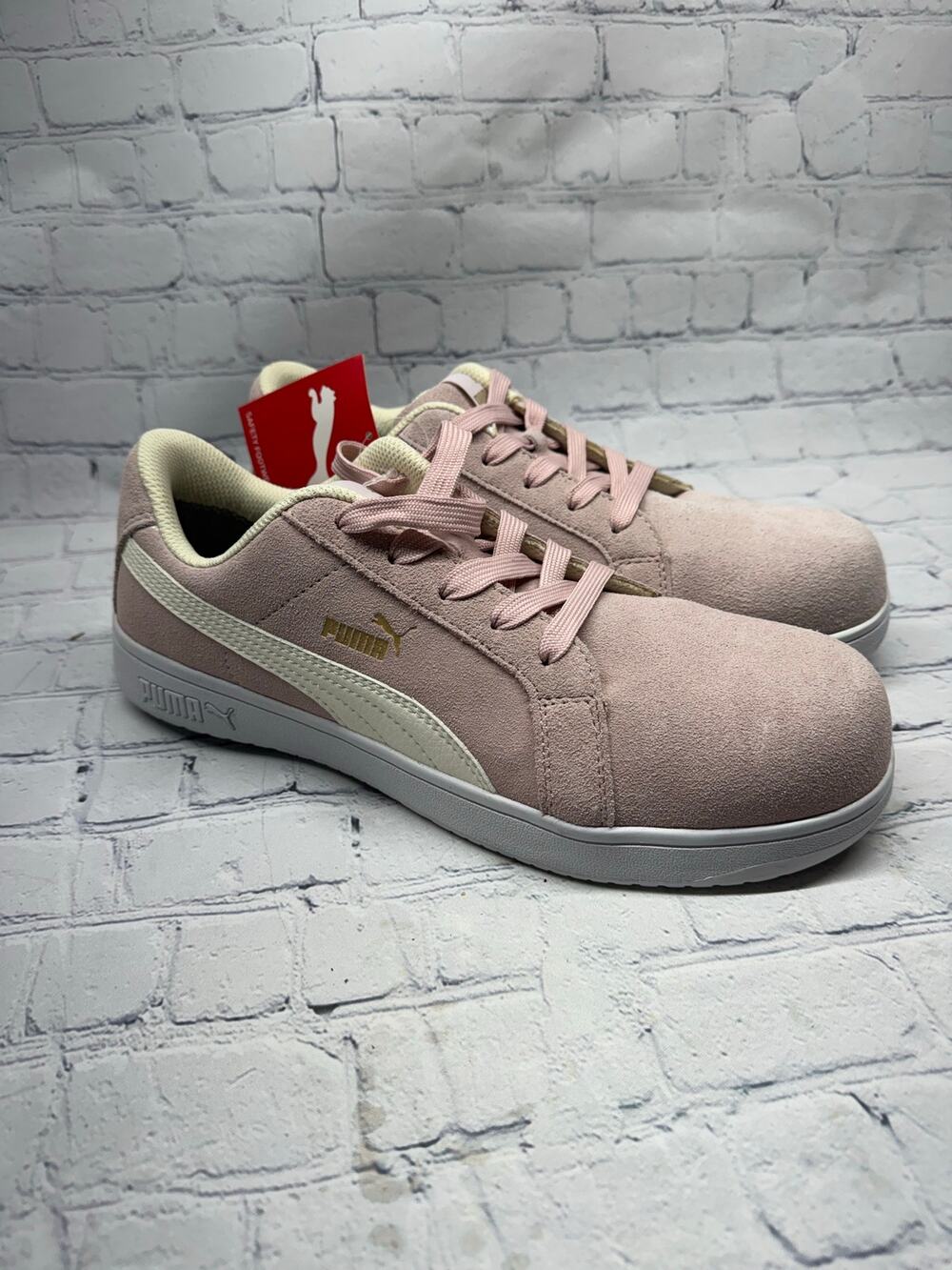 Puma Safety Women's Iconic Suede Pink
Work Shoes
Safety composite Toe
Size 10